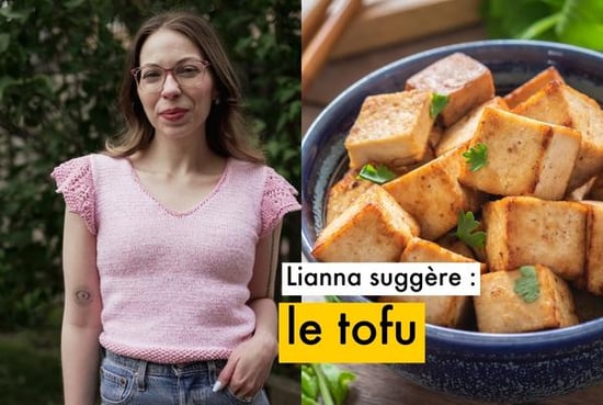 Lianna suggests tofu