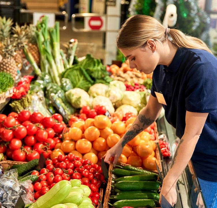 Shopping for local produce