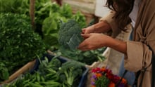 Shopping for fresh, local vegetables