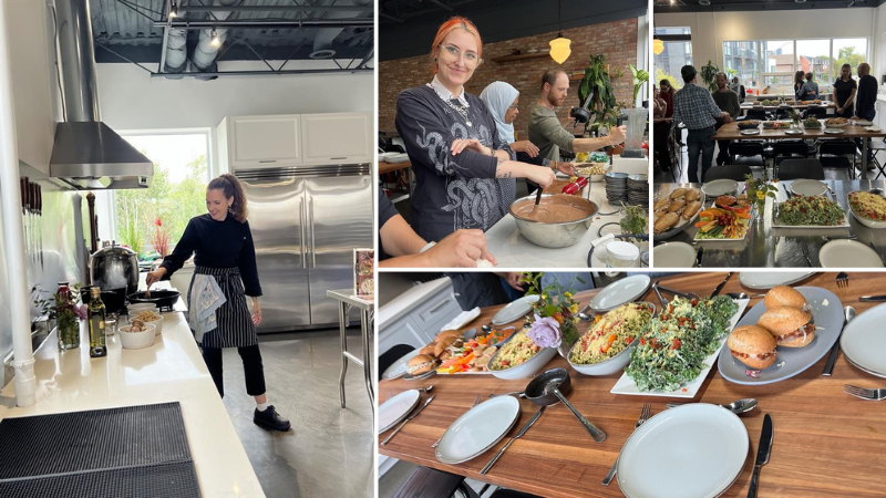 Cooking class with Chef Amy Symington