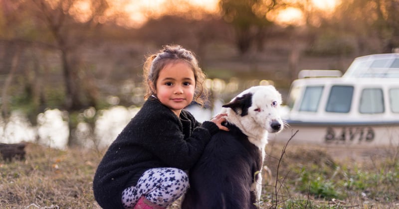 Dog and Child