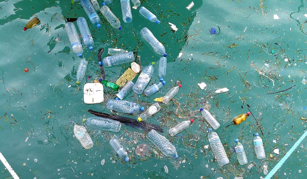 Plastic in the ocean